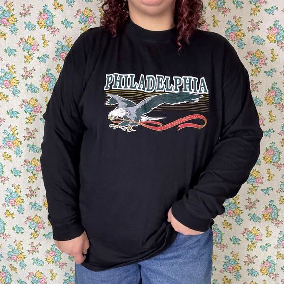 Anabil USA Philadelphia long sleeve tee shirt - Picture 1 of 7